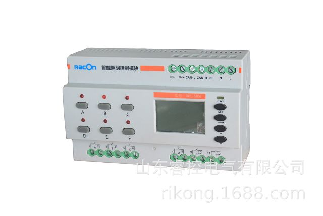 睿控RKL-M06/16独立智能照明控制器 220